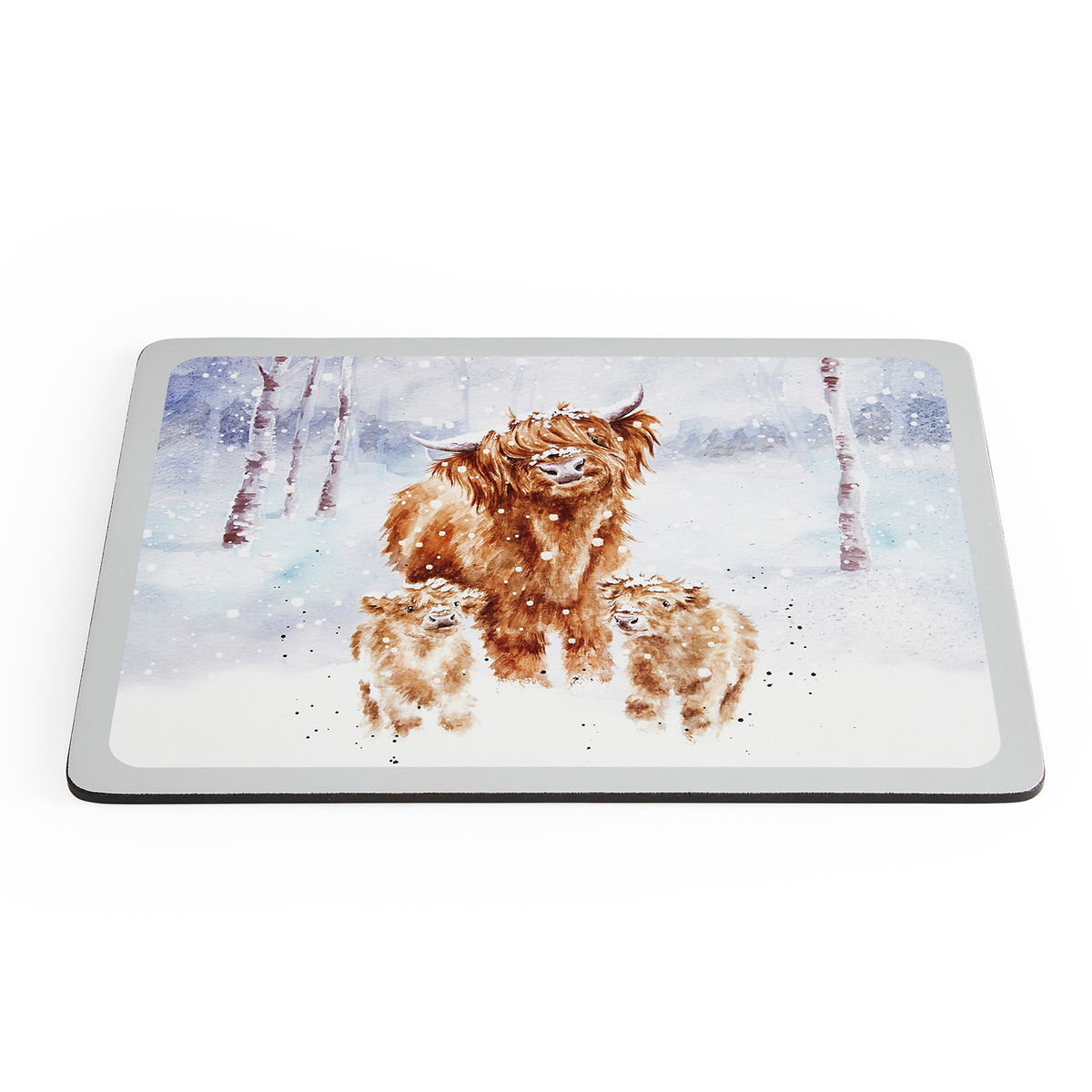 Wrendale Designs Wrendale Placemats - Winter Skies Set of 4 image number null